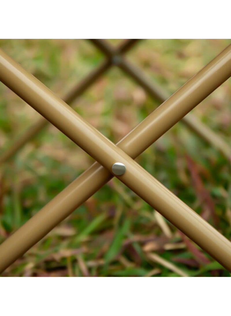 Toby's Outdoor Portable Camping Chair, Lightweight Folding Camping Chair, Heavy Duty Support, High Back Padded Lawn Chair with Arm Rest Cup Holder and Portable Carrying Bag - Image 2