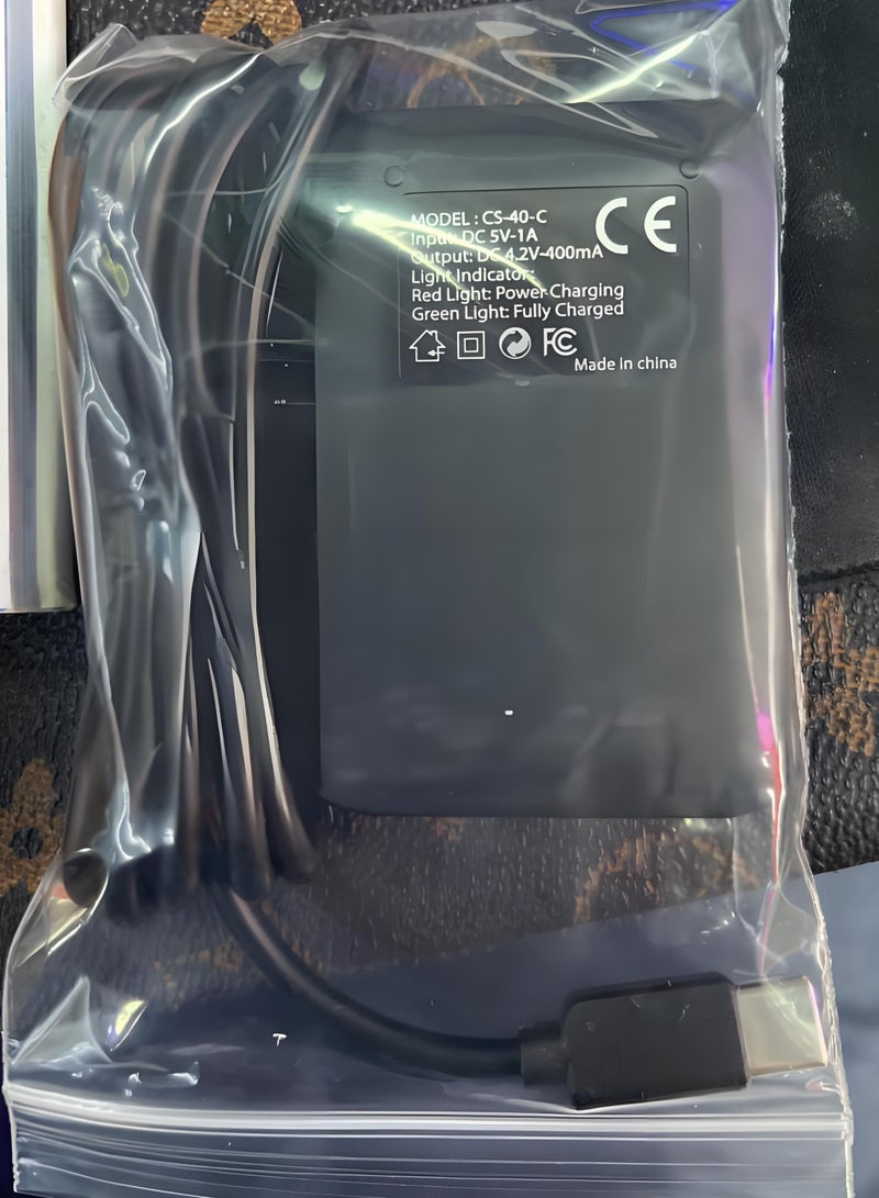 فولينيكس شاحن بطارية NP-40 مع مؤشر ضوئي LED - Image 3