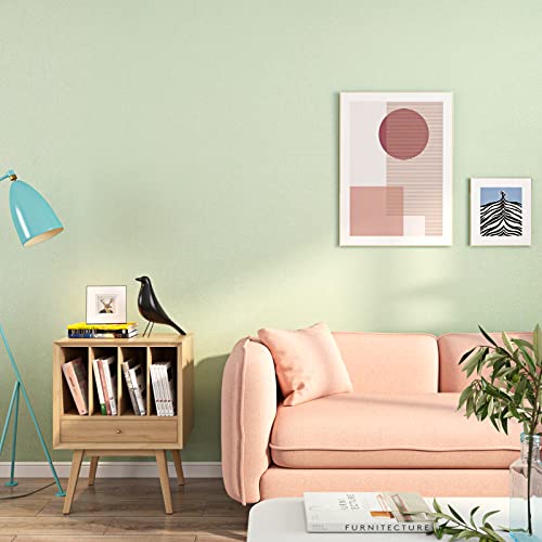 Livelynine 158X394 Sage Green Peel and Stick Wallpaper Removable Wall Paper Decorations Bedroom Boys Kids Room Self Stick Wallpaper Self Adhesive Olive Green Contact Paper Decorative Waterproof Wrap - Image 3