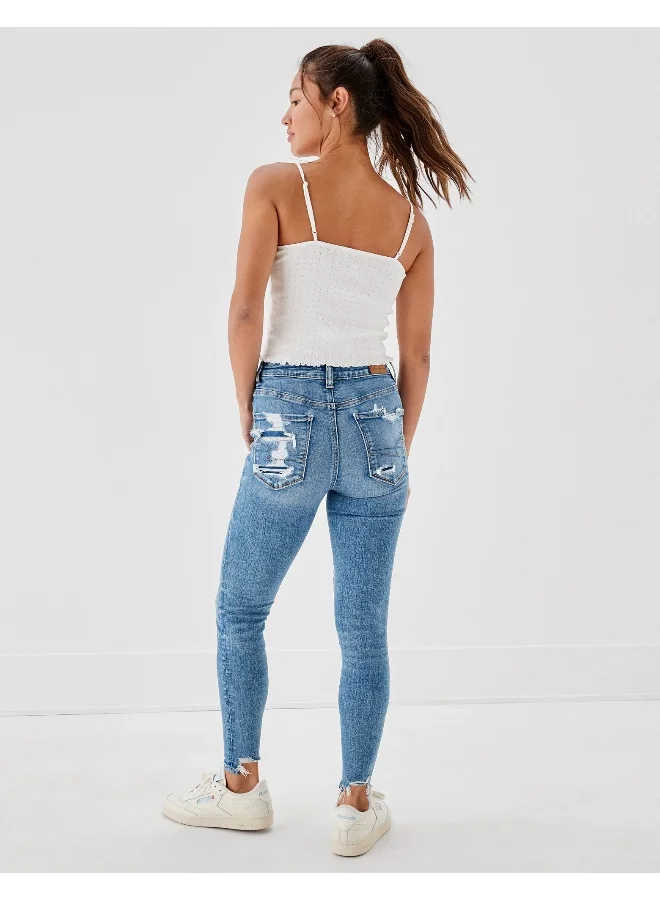 American Eagle AE Ne(x)t Level Ripped High V-Rise Jegging