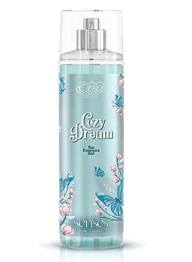 إيفا بخاخ معطر للجسم للعناية بالبشرة - كوزي دريم 240 مل - Image 2