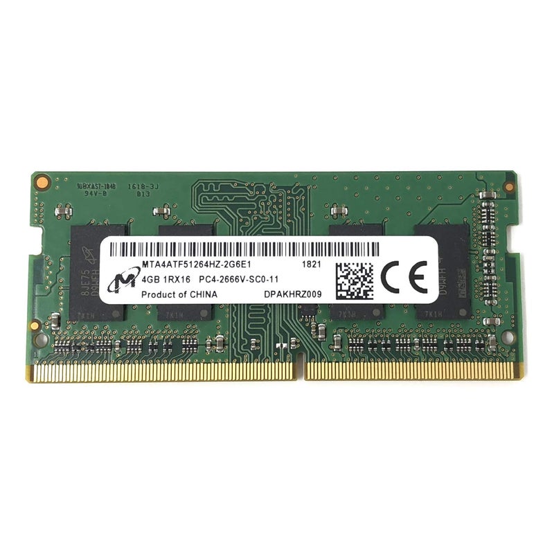 مايكرون ميكرون MTA4ATF51264HZ-2G6E1 ذاكرة SODIMM DDR4 سعة 4GB PC4-2666 - Image 3