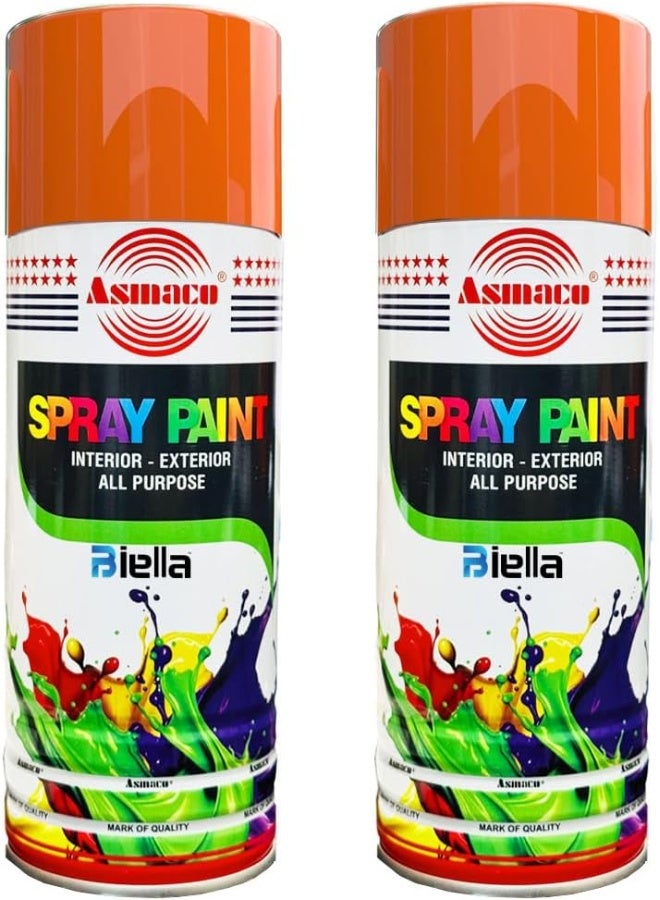 Biella Spray Paint (Orange 2Pcs)