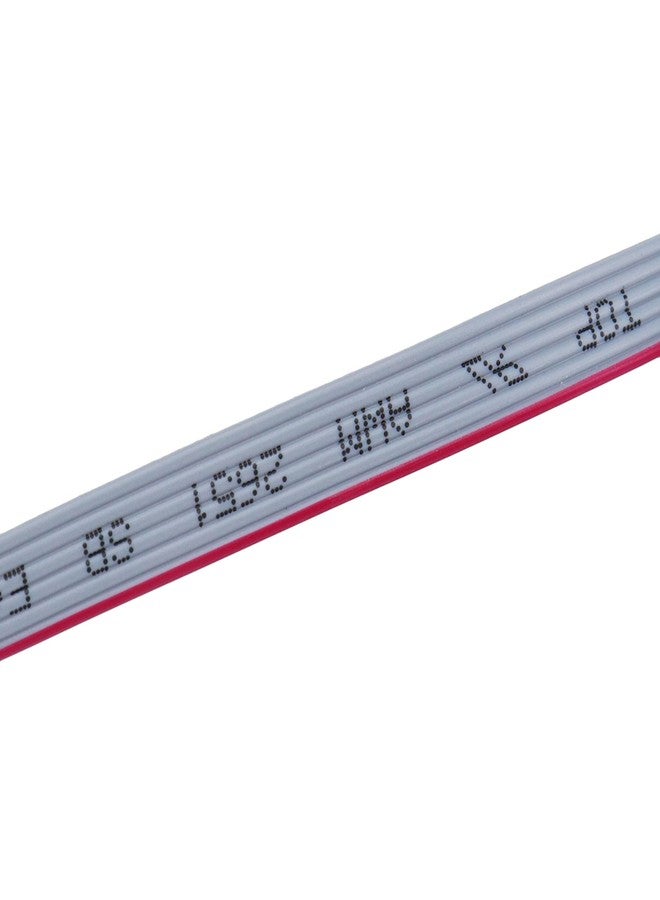 Sydien 2.54mm Pitch 2 Row 6 Pins F/F IDC Connector Flat Ribbon Cable, 30cm Length,5Pcs - Image 5