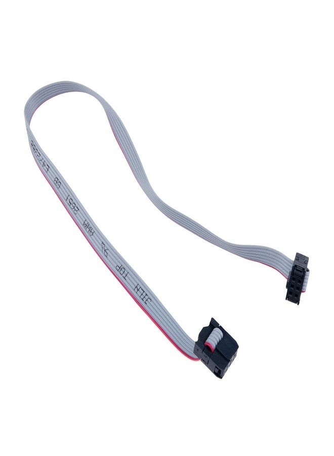 Sydien 2.54mm Pitch 2 Row 6 Pins F/F IDC Connector Flat Ribbon Cable, 30cm Length,5Pcs - Image 2