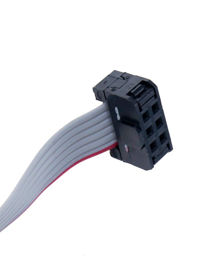 Sydien 2.54mm Pitch 2 Row 6 Pins F/F IDC Connector Flat Ribbon Cable, 30cm Length,5Pcs - Image 3