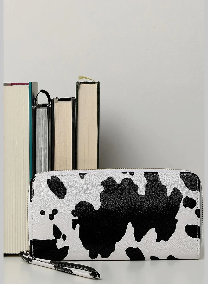 Haute Sauce Printed Casual Regular Wallet with Zip Lock For Women
