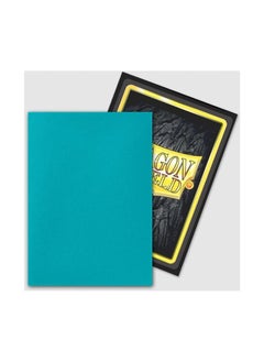 dragon shield Arcane Tinmen Dragon Shield Sleeves â€“ Matte Dual: Glacier 100 CT - MTG Card are Smooth & Tough Compatible with Pokemon, Magic The Gathering Sleeves, Flesh Blood, and Digimon, Blue (AT-15031)  - Image 2