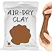 Cutedeer Brown Air Dry Clay 11lb Foam Modeling Clay Soft Squishy Molding for Kids Adults Arts Crafts Project Slime Supplies11lb 1 Pack Brown - Image 3