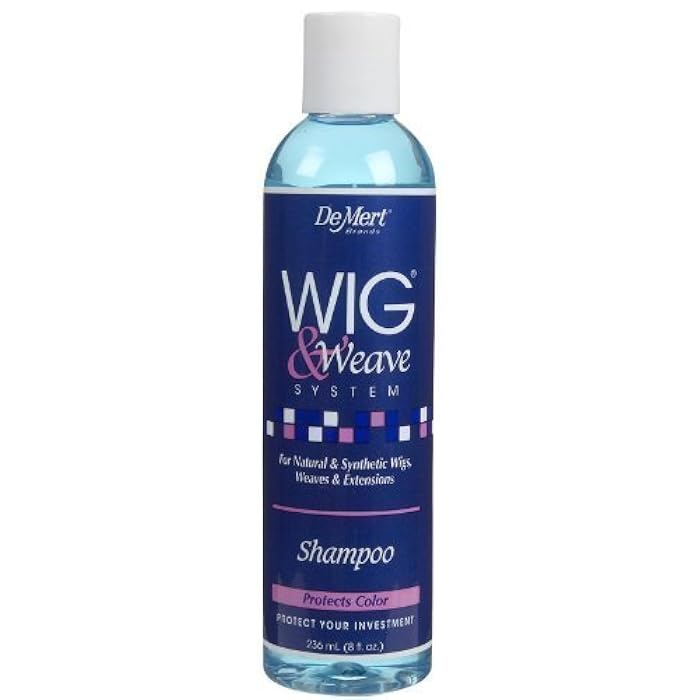 DeMert Wig & Weave System Shampoo for Natural and Synthetic Hair 8 oz by DeMert BEAUTY
