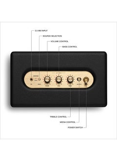 Marshall Acton III Bluetooth Home Speaker, Black  - Image 3