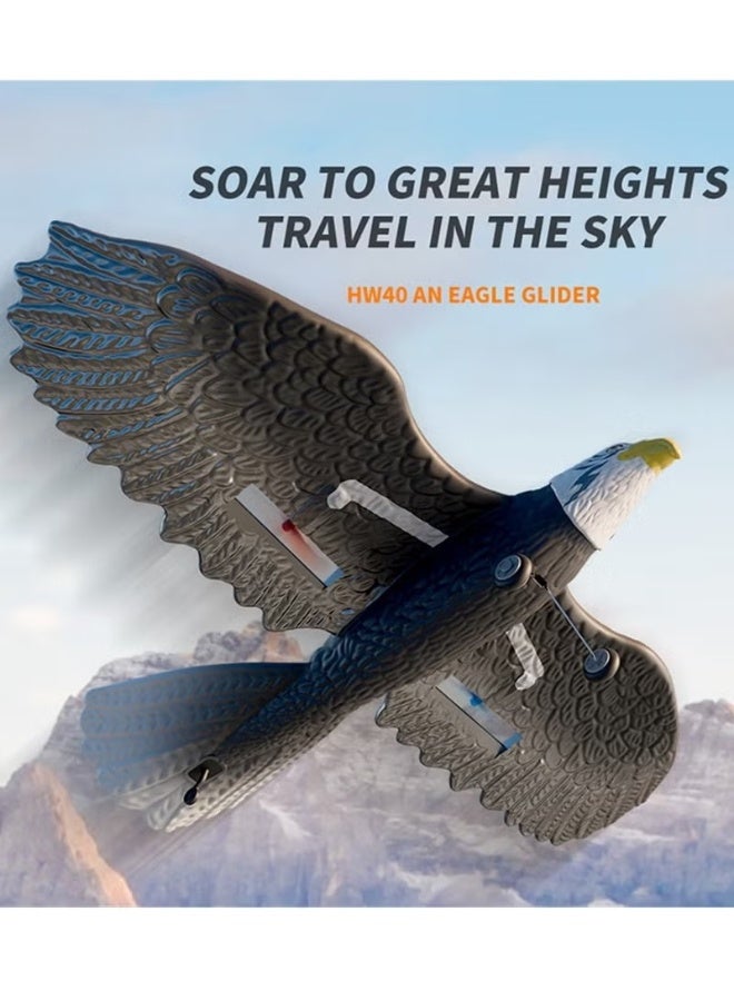TOY GARDEN RC Glider Eagle Plane Toy for Kids – Remote Control Foam Aircraft with Wings – Electric Flying Toy for Boys and Girls – Indoor Outdoor Aviation Fun - Image 2