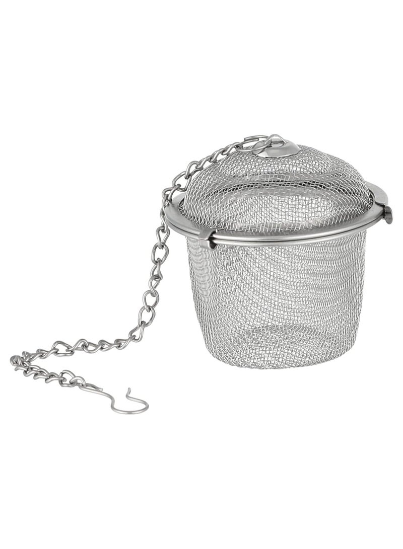 Stainless Steel Tea Infuser & Filter – Reusable Loose Leaf Tea Strainer with Fine Mesh & Easy-Grip Handle – Durable & Rust-Resistant for Perfect Brewing - Image 1