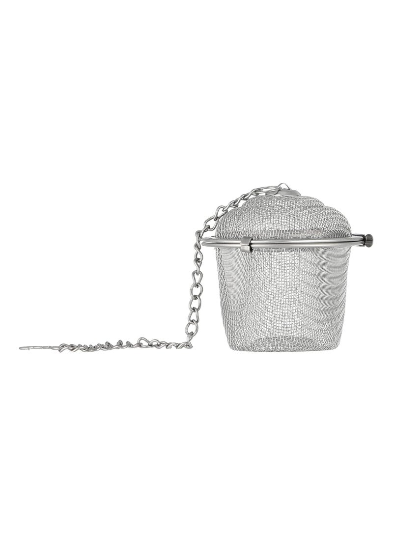 Stainless Steel Tea Infuser & Filter – Reusable Loose Leaf Tea Strainer with Fine Mesh & Easy-Grip Handle – Durable & Rust-Resistant for Perfect Brewing - Image 3