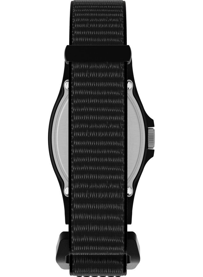 Timex Unisex Denali National Park 40mm Watch - Black Fastwrap Tan Dial Black Case - Image 3
