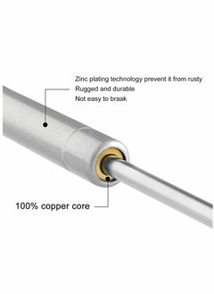 Y&D Gas Struts, 100N/22.5lb Shocks, Lid Stay Cabinet Door Lift Support, for Support Doors Hydraulic Shock Toy Box Absorber Soft Closing Hinge Accessories, 10 in (4-Pcs Set)  - Image 4