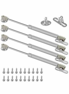 Y&D Gas Struts, 100N/22.5lb Shocks, Lid Stay Cabinet Door Lift Support, for Support Doors Hydraulic Shock Toy Box Absorber Soft Closing Hinge Accessories, 10 in (4-Pcs Set)  - Image 1