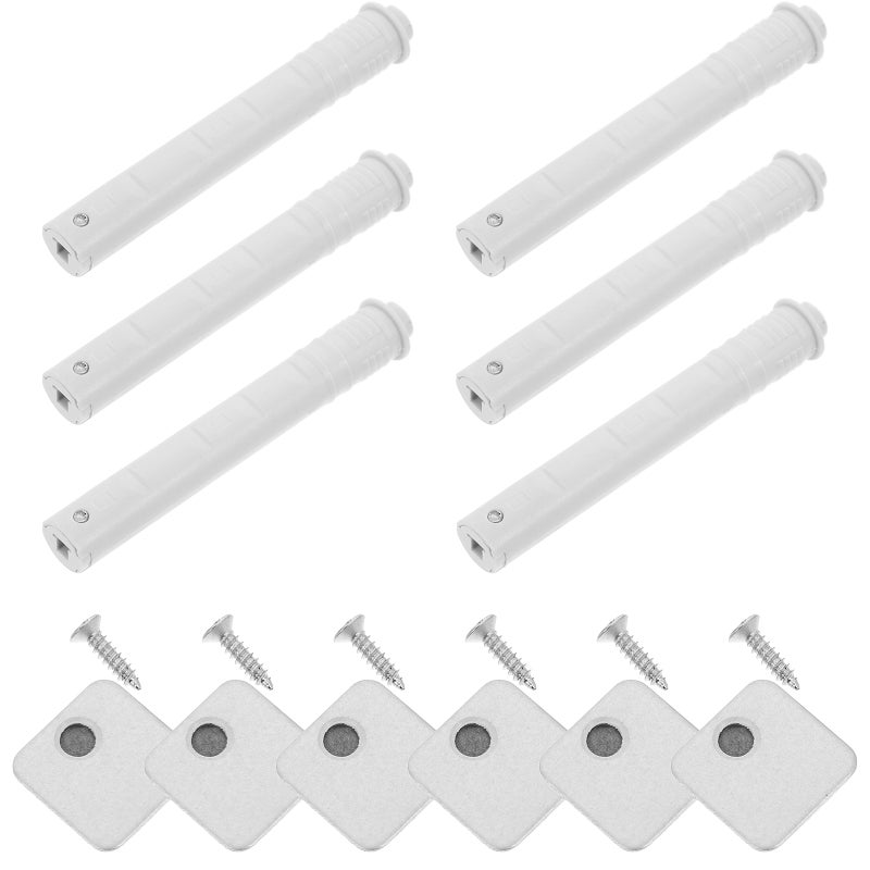 10pcs Magnetic Push Latches Cabinet Push To Open Door Latch Soft Quiet Close Closers Damper Buffer Push For Drawer Door Kitchen - Image 5