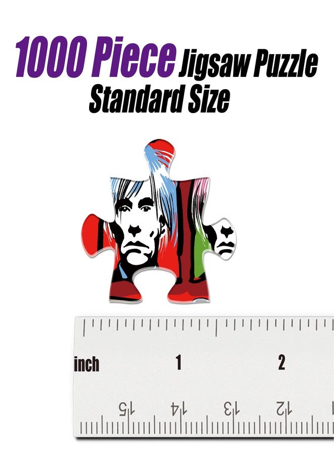 Antelope - 1000 Piece Puzzle for Adults, Andy Warhol Jigsaw Puzzles 1000 Pieces, High Resolution, Matte Finish, Smooth Edging, No Dust Creative Artistic Puzzle - Image 2