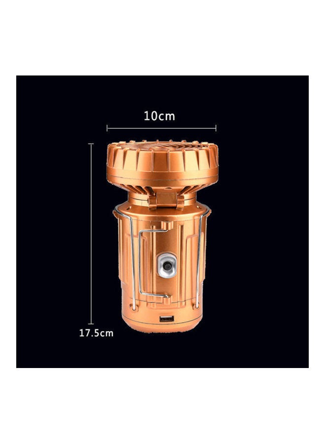 Multi-Function Solar Lantern Light With Fan 18.00x11.00x11.00cm - Image 4