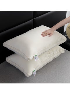 JCB CHIC Fashionfy Pillows for Sleeping Set of 2,Cotton Home Vintage Microfiber Pillow 50 X 75 cm Bed Pillows for Sleeping Standard Lightweight Hotel Luxury Sleep Pillow For Side Support and Back Sleepers Soft Fluffy  - Image 4