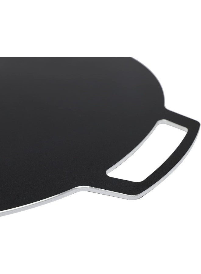 Trust Aluminium Crepe Pan 35cm Black Nonstick Durable Kitchen Cookware for Everyday Use Home and Outdoor Cooking - Image 5