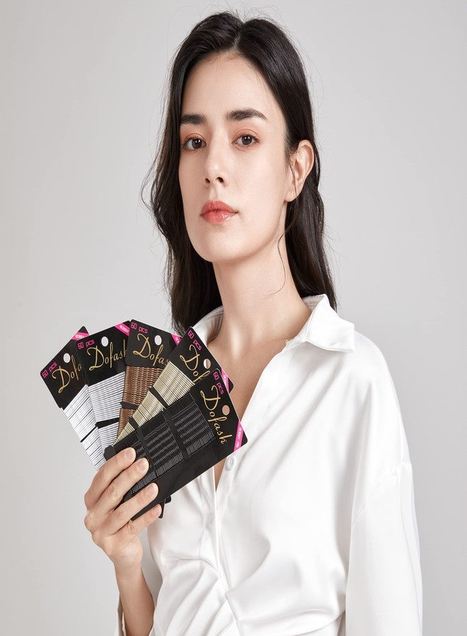 Dofash 5Cm/2In Bobby Pins Black Metal Hair Grips for Hair Decoration 60pcs (Black) - Image 3