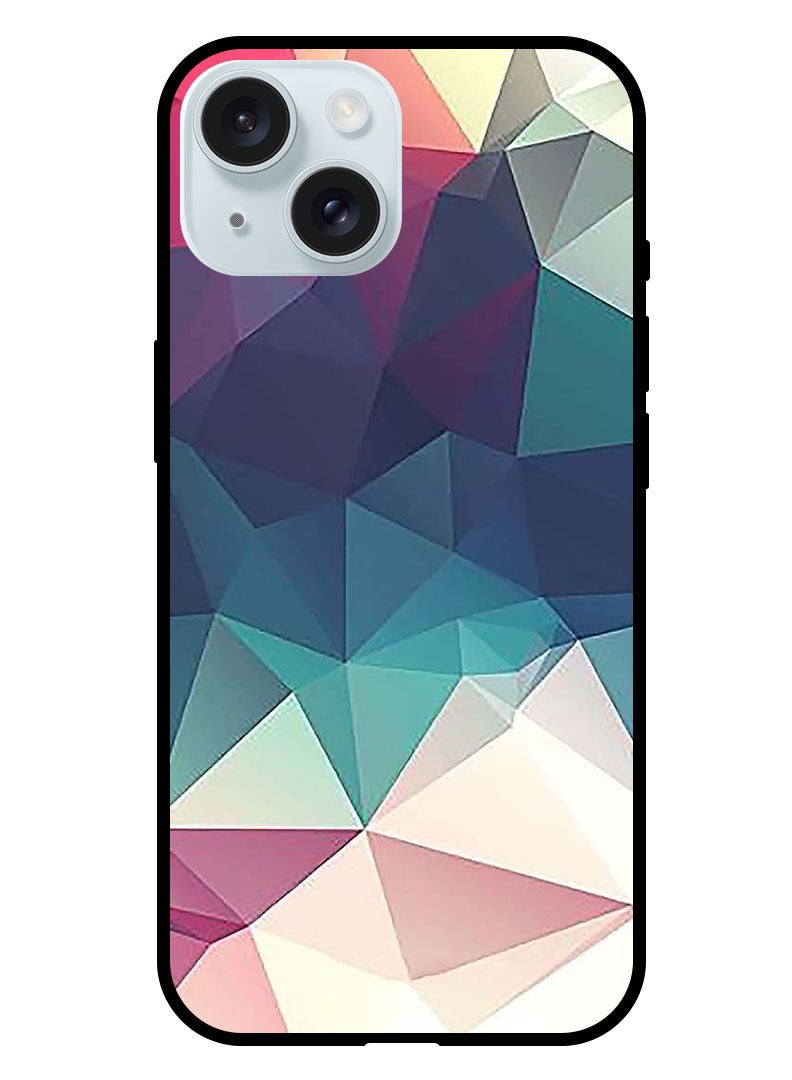 Theodor Protective Case Anti Scratch Shock Proof Bumper Cover For iPhone 15 Shapes (2) - Image 1