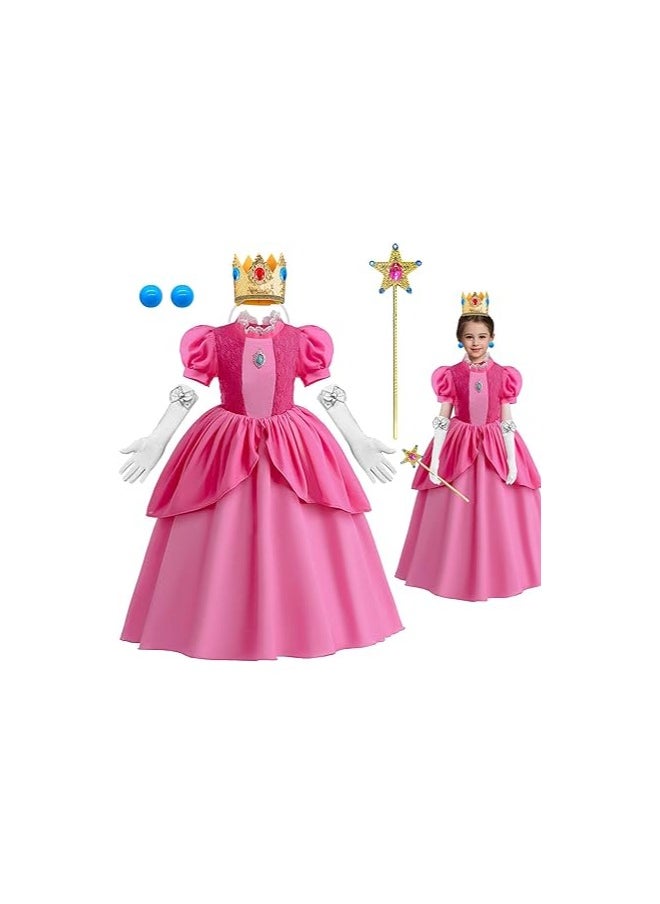 Home Smart Princess Peach Costume Dress for Girls Outfit Crown Ear Rings - pzsku/Z0539A67B4ECE61E88C36Z/45/_/1712221903/43c78057-b49c-4bf5-90a5-49e923e73228