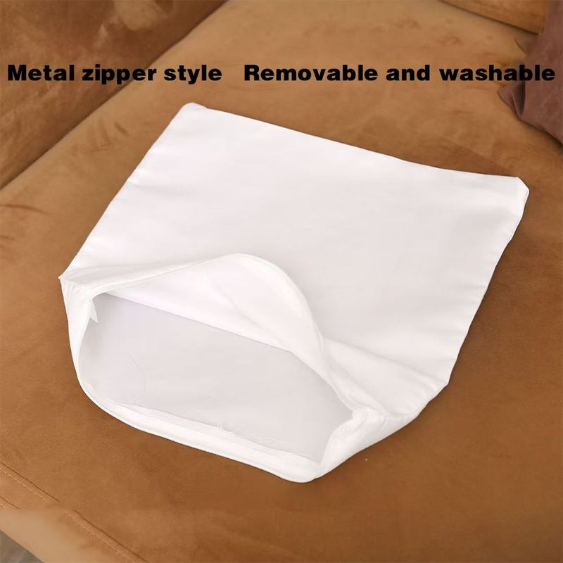 Original Color Gold Velvet Pillowcase 19.69x19.69 Inch Decorative Cushion Cover Comfortable Skin Friendly Fabric Breathable Odorless For Living Room Sofa - Image 3