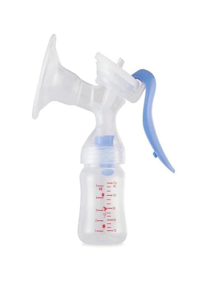 رومسونز مضخة الثدي اليدوية من رومسونز | خالية من مادة BPA | ضبط قوة الشفط على مستويين | وسادة تدليك ناعمة | مقبض مريح مانع للانزلاق لشفط الحليب بشكل مريح وغير مؤلم - Image 3