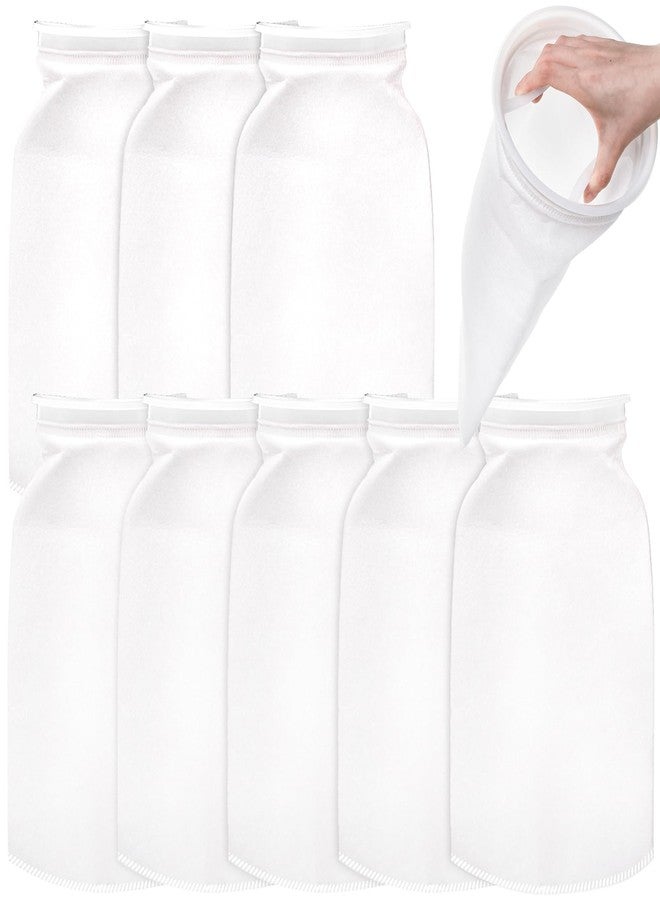Eorbow 8 Pack 7 Inch Ring Filter Sock, 200μm Aquarium Felt Filter Bags, 16 Inch Long Hot-Melt Fish Tank Filter, Aquarium Filter Sock for Saltwater, Pond, Freshwater - Image 1