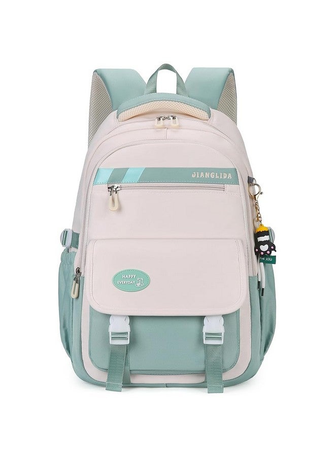 Climberty¬Æ School Backpack Book Bag for Schoolgirls Double Layer Backpack Waterproof Travel with Trolley Sleeve Padded Shoulder Strap Design Casual Fashion for School,Travel - Image 1