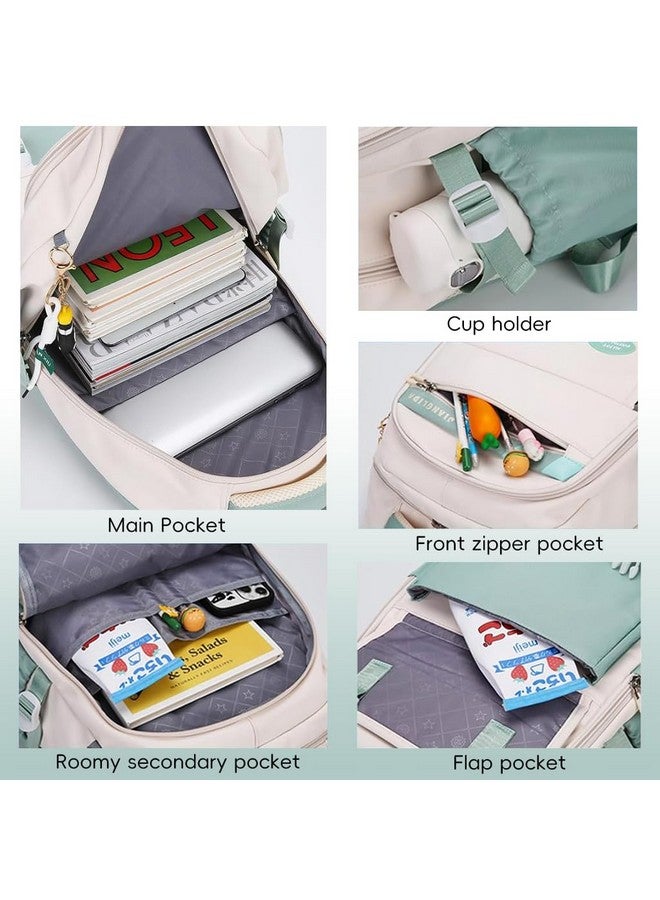 Climberty¬Æ School Backpack Book Bag for Schoolgirls Double Layer Backpack Waterproof Travel with Trolley Sleeve Padded Shoulder Strap Design Casual Fashion for School,Travel - Image 4