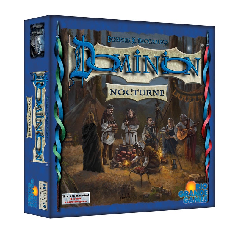 Rio Grande Games: Dominion: Nocturne, an Expansion, Strategy Board Game, 2 to 4 Players, 30 Minute Play Time, For Ages 14 and up - Image 1