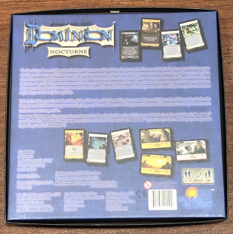 Rio Grande Games: Dominion: Nocturne, an Expansion, Strategy Board Game, 2 to 4 Players, 30 Minute Play Time, For Ages 14 and up - Image 2