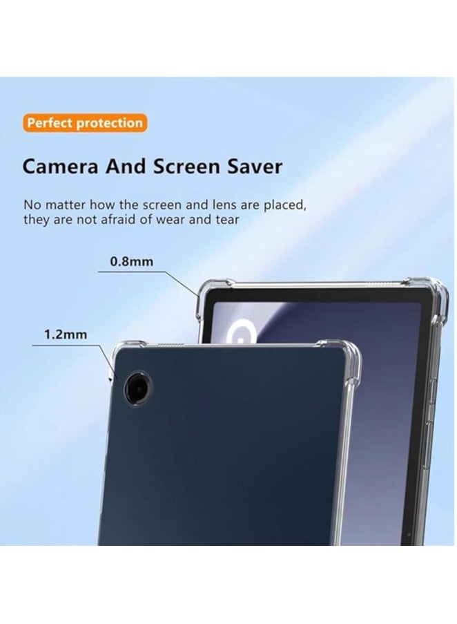 Clear Case For Samsung Galaxy Tab A9+ 2023 11.0 Inch Tablet Model (SM-X210 / SM-X215 / SM-X216) Case Tablet Protective Cover Four Airbag Back Transparent Cover For Samsung Galaxy Tab A9 Plus - Image 4