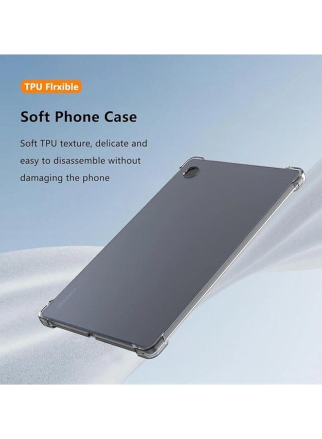Clear Case For Samsung Galaxy Tab A9+ 2023 11.0 Inch Tablet Model (SM-X210 / SM-X215 / SM-X216) Case Tablet Protective Cover Four Airbag Back Transparent Cover For Samsung Galaxy Tab A9 Plus - Image 5