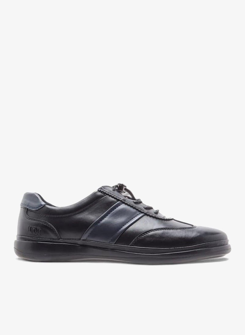 DUCHINI Men's Panelled Sneakers with No-Tie Laces - Image 2