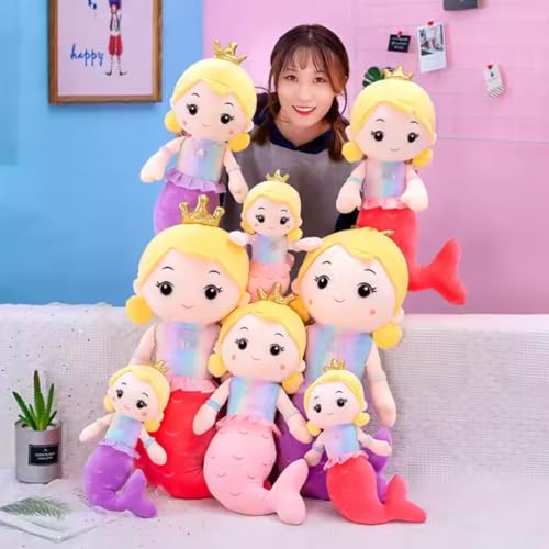 Softdreams Soft Plush Toy for Kids – Cute Stuffed Animal Soft Toy – Soft Cuddly Toy for Baby Boys & Girls, Return Gift & Room Décor -Random Color Mermaid 35cm - Image 3