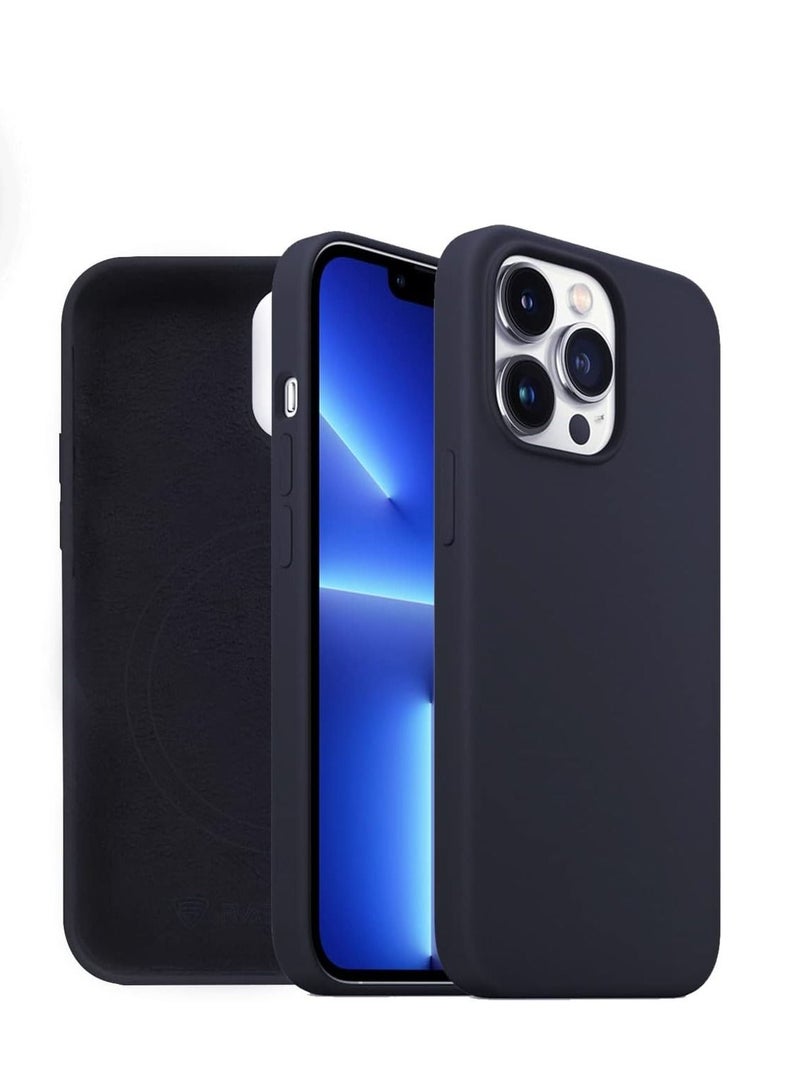 TIGER MagSafe for iPhone 13 Pro Max (6.7-Inch) – Shockproof Slim Protective Back Cover with Built-In Magnetic Ring for Fast Wireless Charging – Soft Microfiber Lining & Full Edge Drop Protection - Image 1