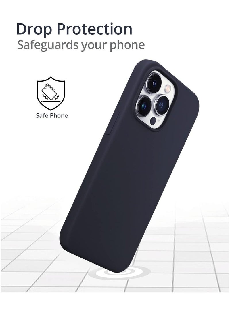 TIGER MagSafe for iPhone 13 Pro Max (6.7-Inch) – Shockproof Slim Protective Back Cover with Built-In Magnetic Ring for Fast Wireless Charging – Soft Microfiber Lining & Full Edge Drop Protection - Image 3