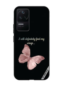 Protective Case Cover For Xioami Poco F4 GT I Will Definitely Find My Wings Design Multicolour