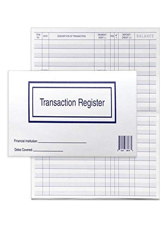 CAROUSELCHECKS Checkbook Registers for Personal Checkbook, Transactions Ledgers, Pack of 10, 2026/2027 /2028 - Image 2
