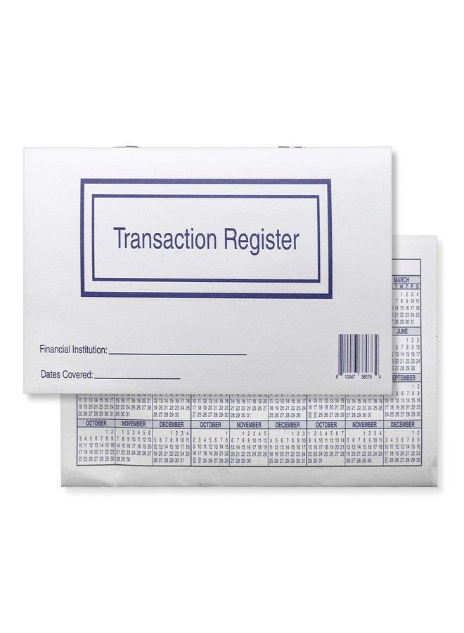 CAROUSELCHECKS Checkbook Registers for Personal Checkbook, Transactions Ledgers, Pack of 10, 2026/2027 /2028 - Image 1