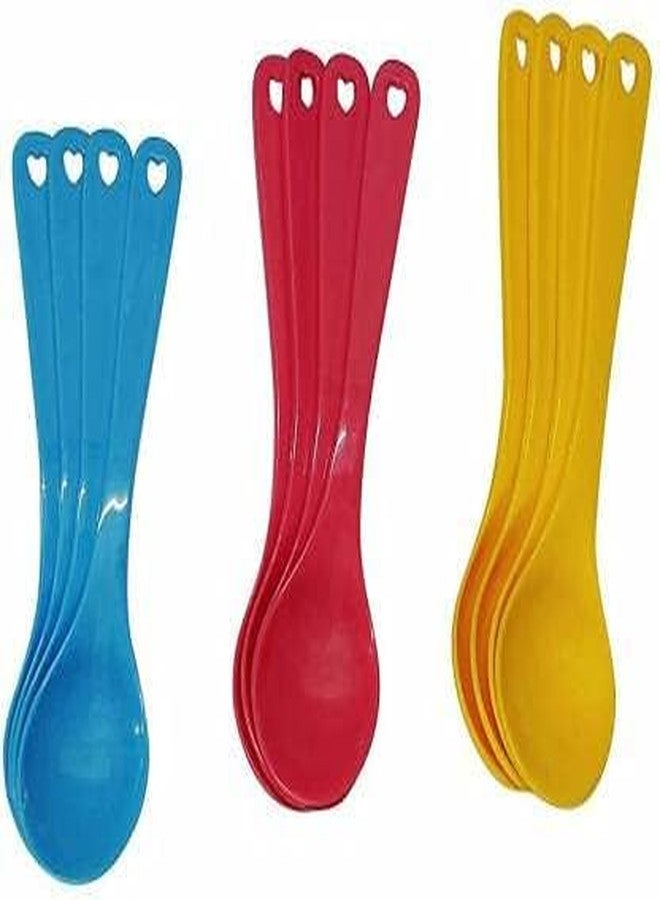 Eagean Plastic Tea Spoon Set (Pack of 12) - Image 3