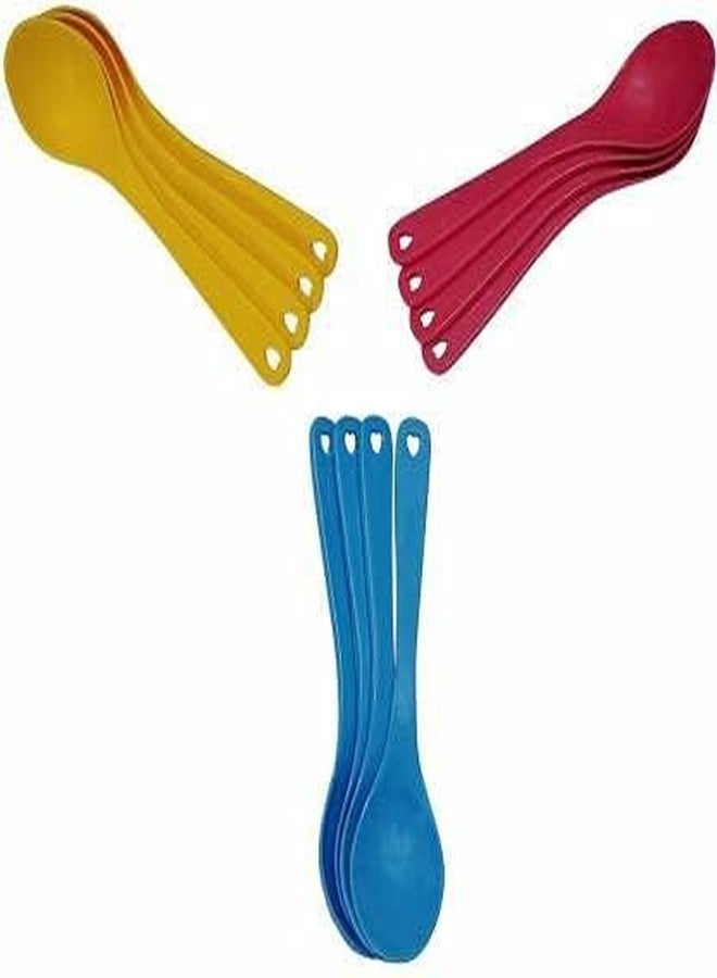 Eagean Plastic Tea Spoon Set (Pack of 12) - Image 2