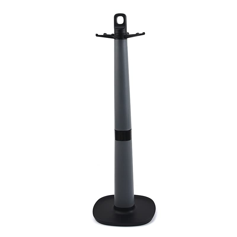 FS COOL Plastic Kitchen Utensil Holder 360 Rotating Utensil Holder for Kitchen Counter 465 CM Cooking Utensil Holder for Countertop Spatula Holder with 6 Hanging Hook - Image 1