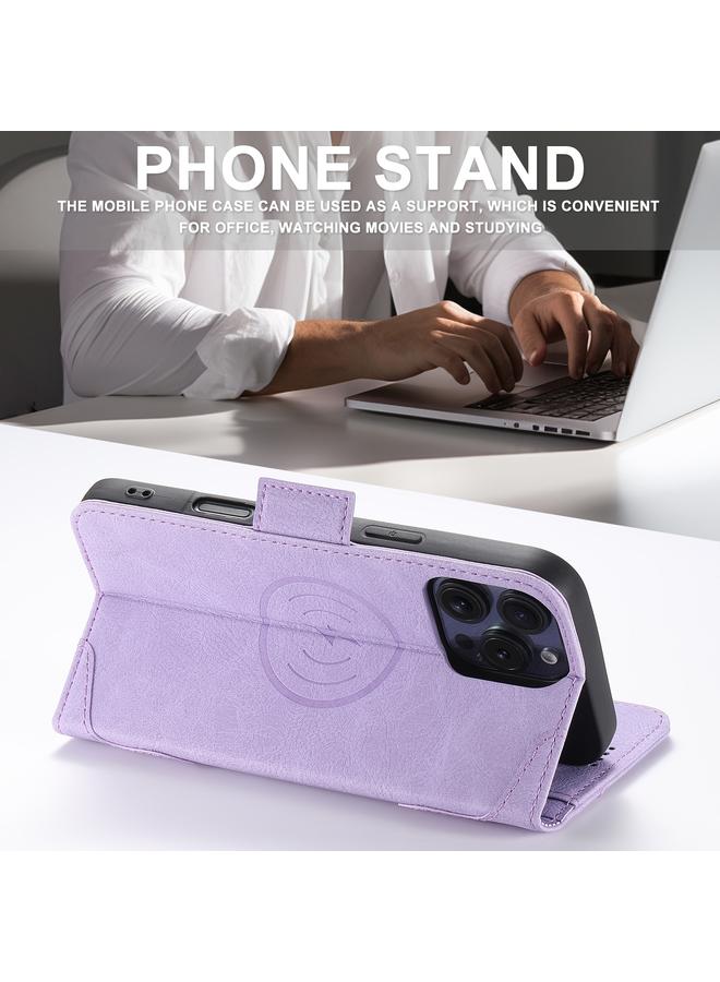 Suteni Case For iPhone 16 SUTENI J07 Multifunctional Horizontal Flip Magsafe Leather Phone Case - Image 4