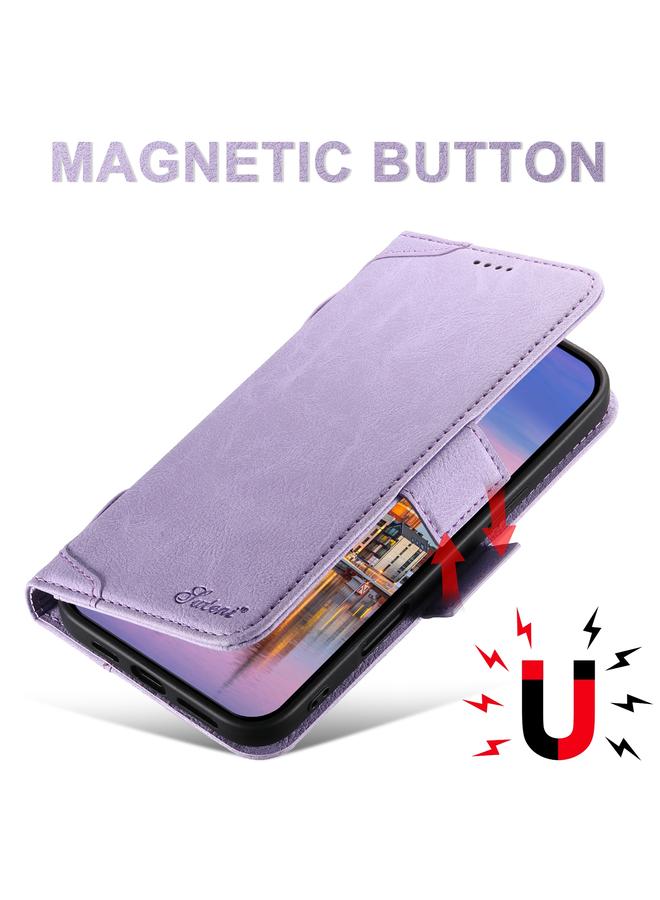 Suteni Case For iPhone 16 SUTENI J07 Multifunctional Horizontal Flip Magsafe Leather Phone Case - Image 2